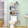 3 Tier Over the Toilet Storage Rack, Bathroom Space Saver
