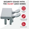 NU-SET Lock | Sliding Window Lock | Double Thumb Screw