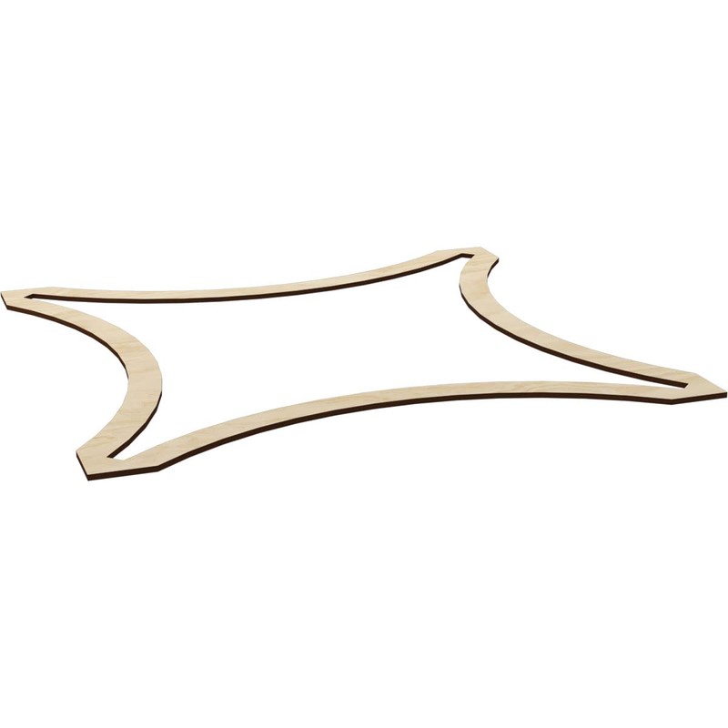 Ekena Millwork 47 1/4"W x 47 1/4"H x 3/8"T Large