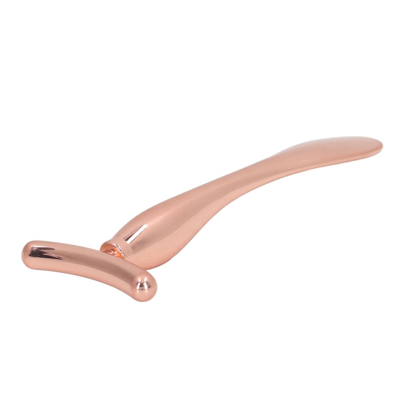 2pcs Metal Face Roller Set Zinc Alloy Facial Roller Massager