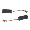 vhbw 2 x Carbon Brushes Motor Carbon Abrasive Carbon 19.2