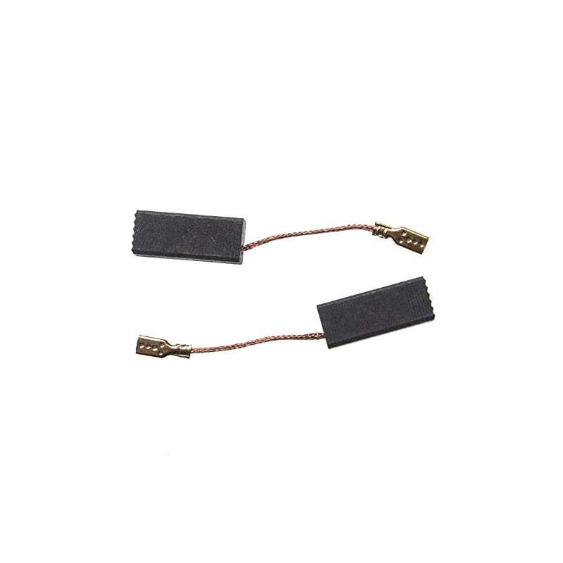 vhbw 2 x Carbon Brushes Motor Carbon Abrasive Carbon 19.2