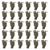 INCREWAY Claw Drywall Picture Hanger, 30Pcs Bronze Nail-Free Picture Hangers