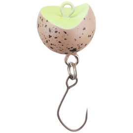 ZacT Craft Buzzball Popper #109 Buzzball 2, 0.7 inches (17 mm), 0.05 oz (1.3 g), Quail Egg