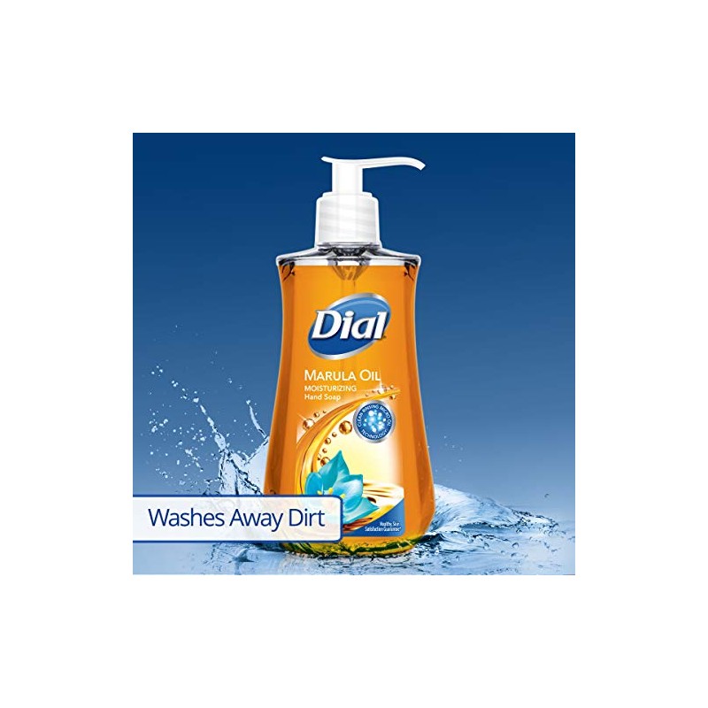 Dial Liquid Hand Soap, Marula Oil, 7.5 Fluid Ounce, Pack