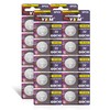 YKM 20 Pack CR1620 Batteries DL1620 CR1620 3V Battery for