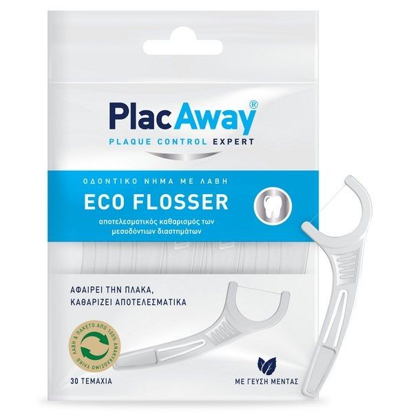 Plac Away Eco Flosser with Handle 30 pcs