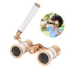 3X25 Opera Glasses Binoculars, Portable Theater Glasses Telescope, Mini Compact