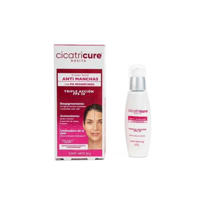 Crema Facial Antimanchas Cicatricure Con Ph Resorcinol 50g Normal Día/noche