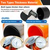 Bayattoo Heavy Duty Drag Sled Mat-Thickened Tear-Resistant HDPE with Pull