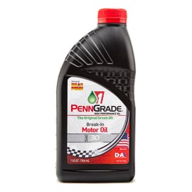 PENN GRADE 1, 71206, Break-In Oil SAE 30, Works with Diesel and Gasoline Engines, 1 Quart (12 Pack)