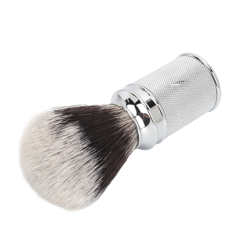 Barber Lathering Brush Soft Nylon Hair Quick Dry Anti Slip