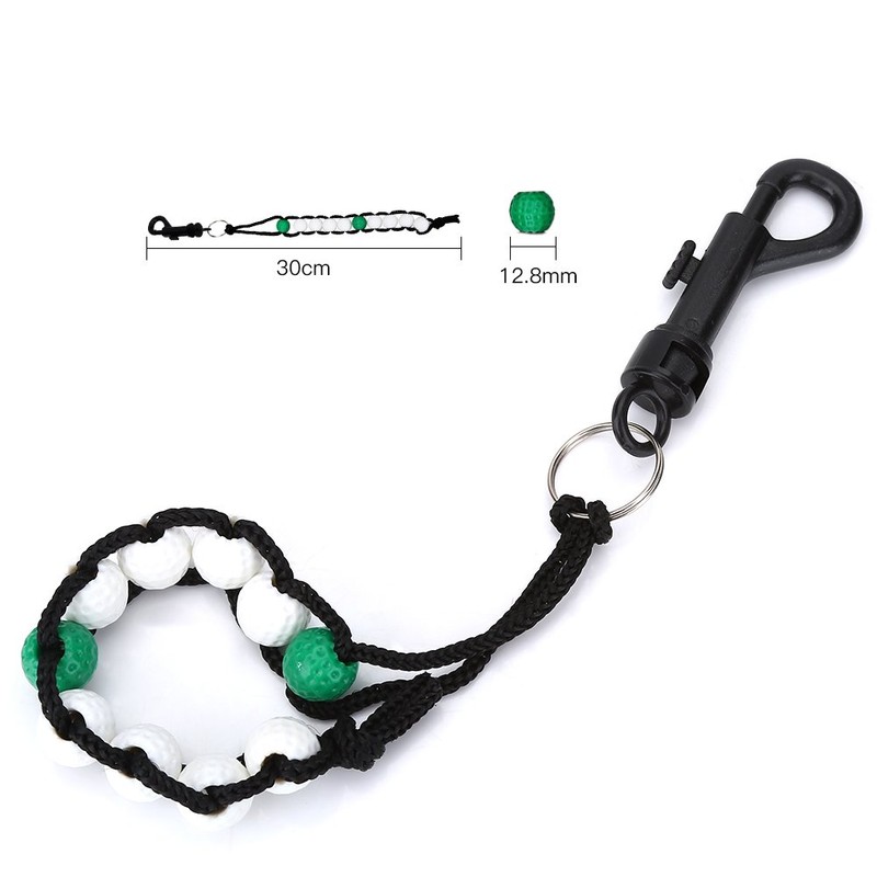VGEBY1 Golf Score Counter Beads, 2 Pcs/Pack Golf Bead Mark