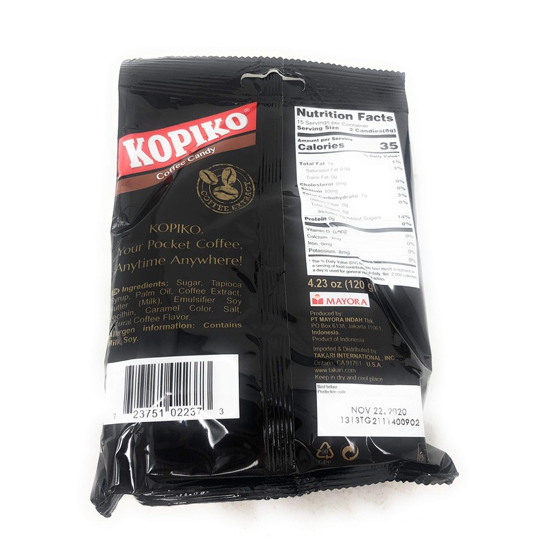 Kopiko Coffee Candy in Bag (pack of 3)