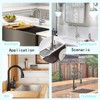 Extra Long 24' Silicone Sink Splash Guard - 5 Slope