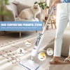DAYPLUS 1500W Hot Steam Mop Cleaner Floor Carpet Window Washer