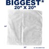 (100 Pack) Commercial Cold Brew Coffee Filters, 20" x 20"