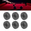 6pcs Billiard Pool Cue Tips 14mm Crystal Pool Cue Tips