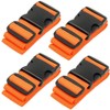 Luggage Straps for Suitcase - Orange, 6.5 ft x 2