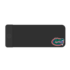 OTM Essentials University of Florida Classic Wireless Charging Cloth Desk Mat, Durable Office Supplies, Non-Slip Base, Quick Charging Wireless Desk Pad, Black