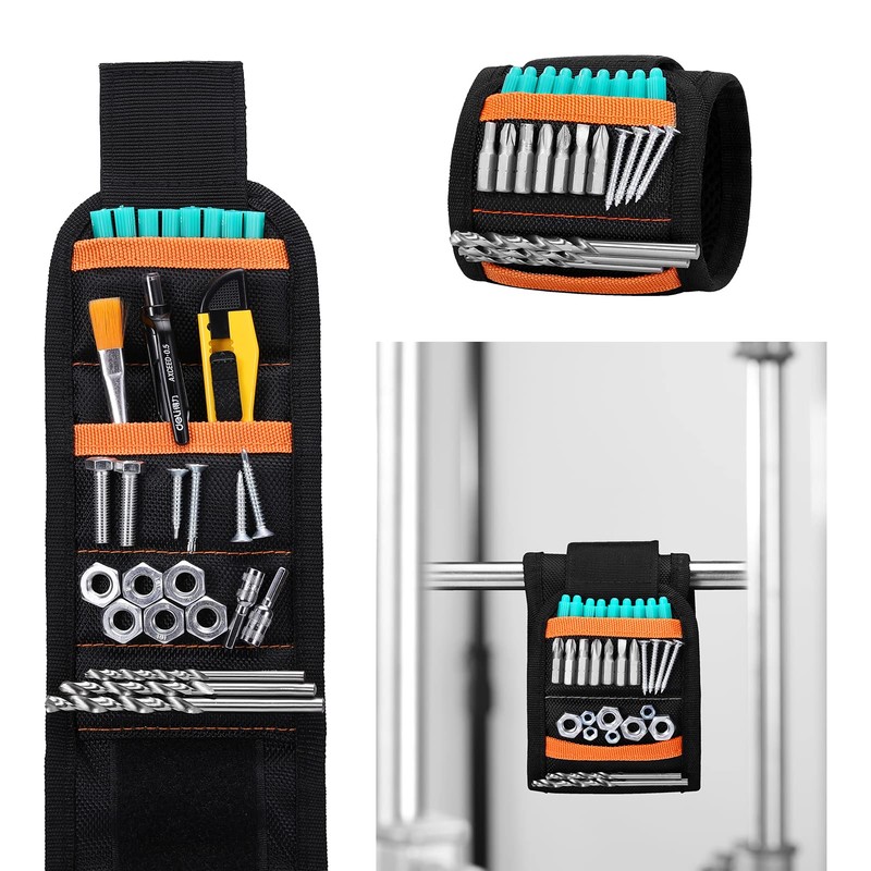 Magnetic Wristband Cool Gadgets,Tool Belts Vest Drill Bit Screw Holder