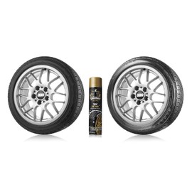 Billionaire Tire Shine - Wet Tire Shine 6 Pack Can 14 oz No Sling Formula Long-Lasting Silky Smooth Finish - Spraying Maximum Protection Fast Dry - Car Detailing 6PACK