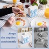 Chunful Blue Bow Napkin Holder Cute Kitchen Napkin Holder for