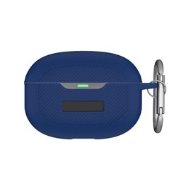 [Upgrade] VAEKNVG Silicone Case Compatible for Raycon Everyday Earbuds (2024 Edition), Shockproof Protective Earbuds Case with Carabiner Accessories (Blue)