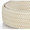 BSLLNEK Elastic Braided Belt, 1 3/8", Woven Stretch Belt for