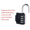 Zinc Alloy Combination Lock Waterproof Code Locker Heavy Duty Security