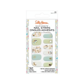 Sally Hansen Salon Effects, Sage In Stone​, Nail Strips, No UV Light Needed, No Dry Time, Long-Lasting, Non-Damaging, No Chipping