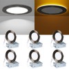 Wembanma Recessed Ceiling Lighting 4 Inch - with Night Light,