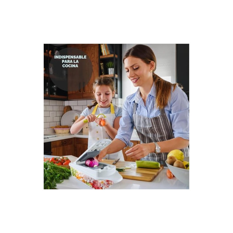 RüK - Cortador de verduras para cebolla, cortador de alimentos