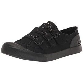 Rocket Dog Women's Jolissa Skate Shoe, Black/Black Foxing, 4 UK
