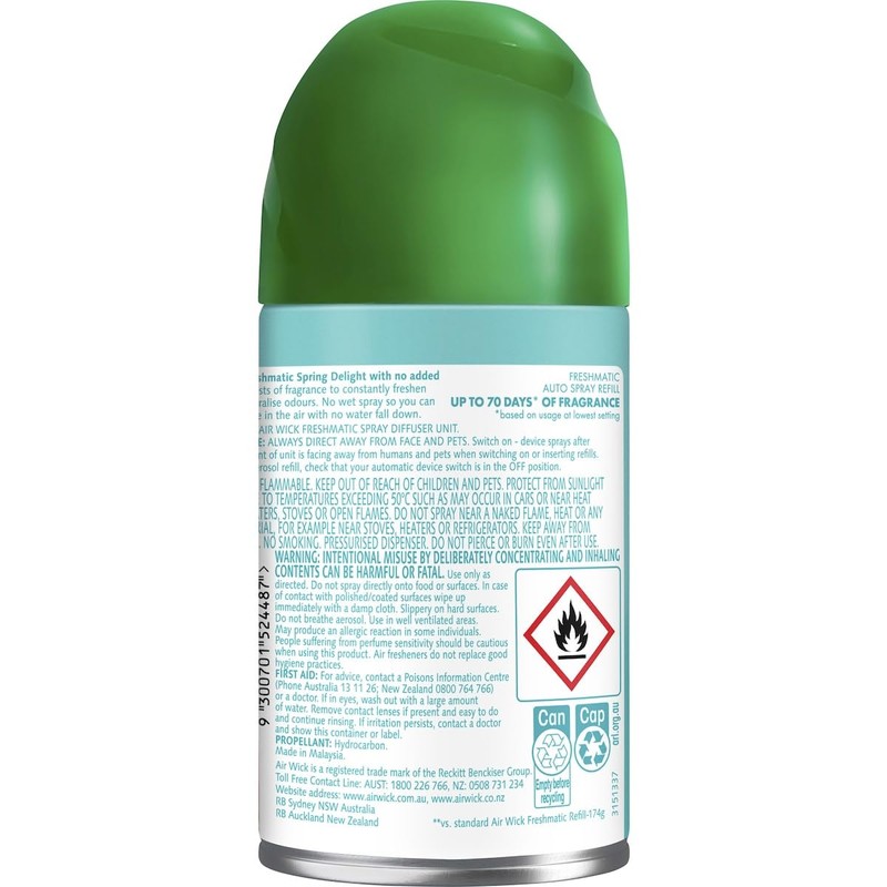 Air Wick Pure Freshmatic Spring Delight Air Freshener Refill 157