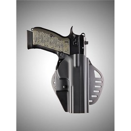 Hogue 52075 C19 CZ-75 Holster, Right Hand, Black, CZ - 75