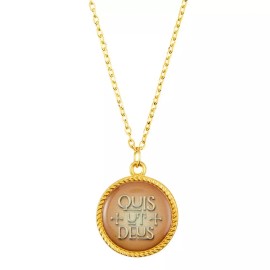 Unbranded St. Michael Color Pendant- Pendiente St. Michael en colores