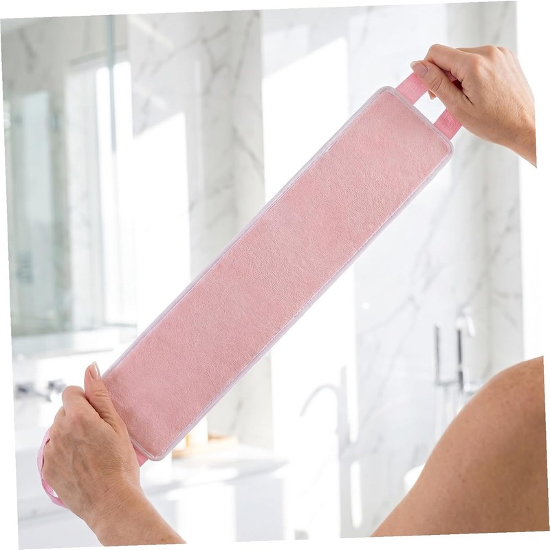 Anneome Aplicador de Bronceador para Espalda Fibra Rosa Que Previene