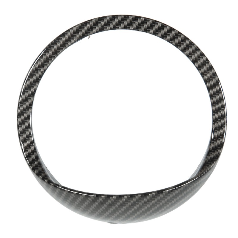 Motorcycle Speedometer Intrument Gauge Bezel Cover Trim Carbon Fiber Style