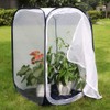 RESTCLOUD 36" Large Monarch Butterfly Habitat, Giant Collapsible Insect Mesh