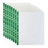100 A4 Plastic Value Punched Punch Pockets 10-15 Sheets 30