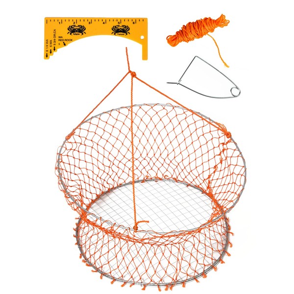 24” X 20” X 12” Wire Grid Bottom Crab Nets