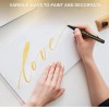 ZOET 2 SETS Liquid Gold Marker Paint Pens Outline/Fill Paper