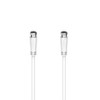 TV Aerial Cable Satellite Cable 3 m with F-Connector to