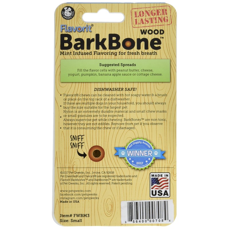Pet Qwerks Pet Qwerks Flavorit BarkBone