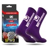 Tapedesign Men's Soccer Futsal Stockings Socks Classic, purple, Free size