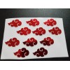 10 Pack Akatsuki Holo Foil Symbol Naruto Sticker Vinyl Decal
