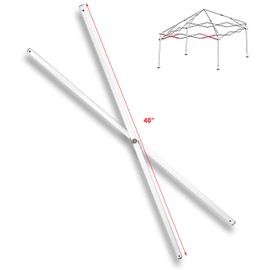 Compatible with E-Z UP Envoy 10' X 10' Instant Canopy Gazebo Side Truss Bars Replacement Parts