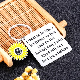 Sunflower Gifts Stocking Stuffers for Teens Girls Christmas Gifts for Women Inspirational Gifts for Her Graduation Birthday Anniversary Friendship Gifts for BFF Coworkers College Students Gifts