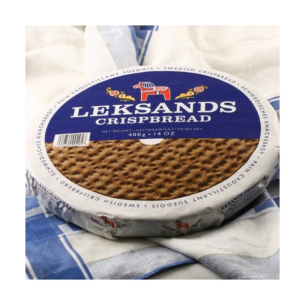 Swedish Rye Crispbreads Rounds by Leksands - 400g (14 ounce)